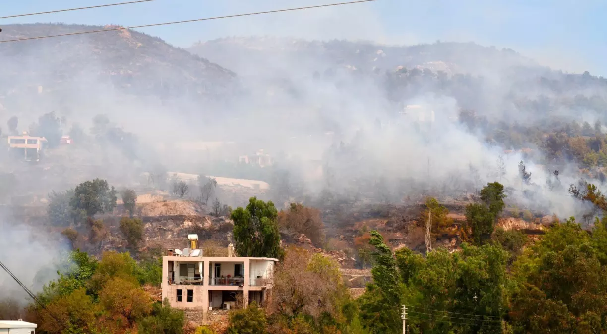 alanyada orman yangini yeniden basladi NBa22g6n