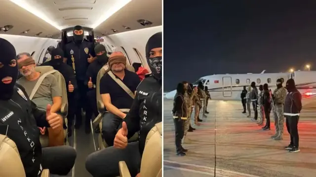 bakan yerlikaya duyurdu kirmizi bultenle aranan uyusturucu baronu turkiyeye getirildi rCWhhAZy