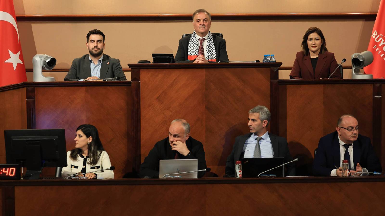 ibb meclisinde gazzenin kardes sehir olmasina yonelik onerge teklifi kabul edildi e8m7GJln.jpg