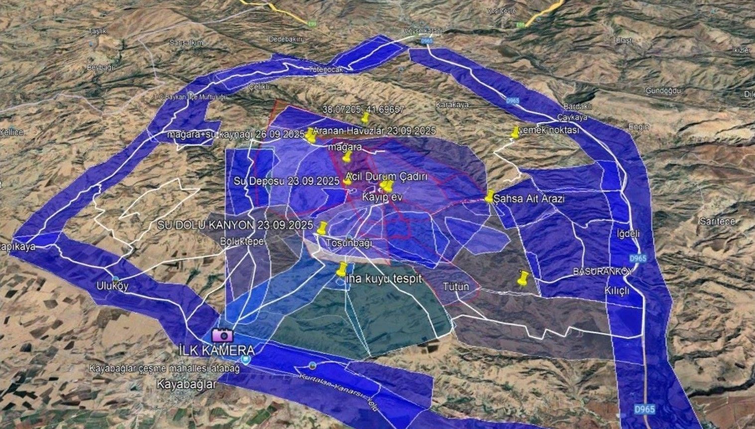 siirtte kayip sahis havadan ve karadan destekle araniyor EwEhXnUf