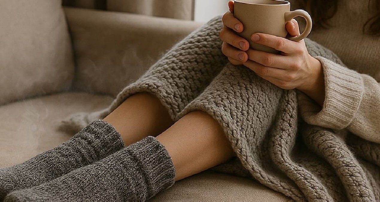 Çorap böyle giyerken bir kez daha düşünün