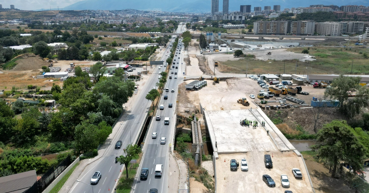 Bursa’da ulaşım yatırımlarına yerinde inceleme