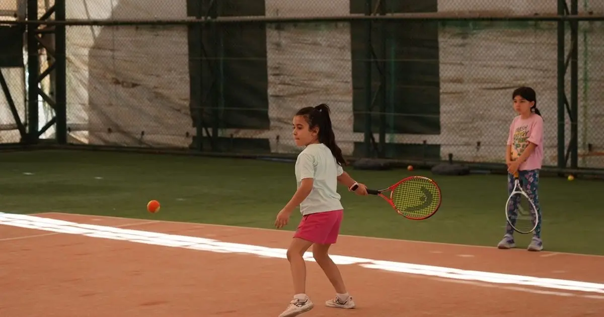 Diyarbakır’da tenis kortlarına yoğun ilgi